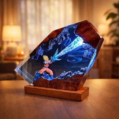 LollyArt™ - 3D Goku Resin Lamp