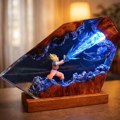 LollyArt™ - 3D Goku Resin Lamp