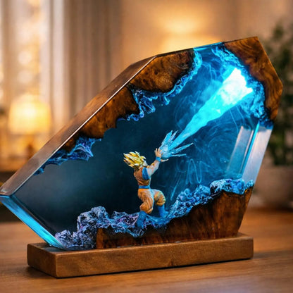 LollyArt™ - 3D Goku Resin Lamp